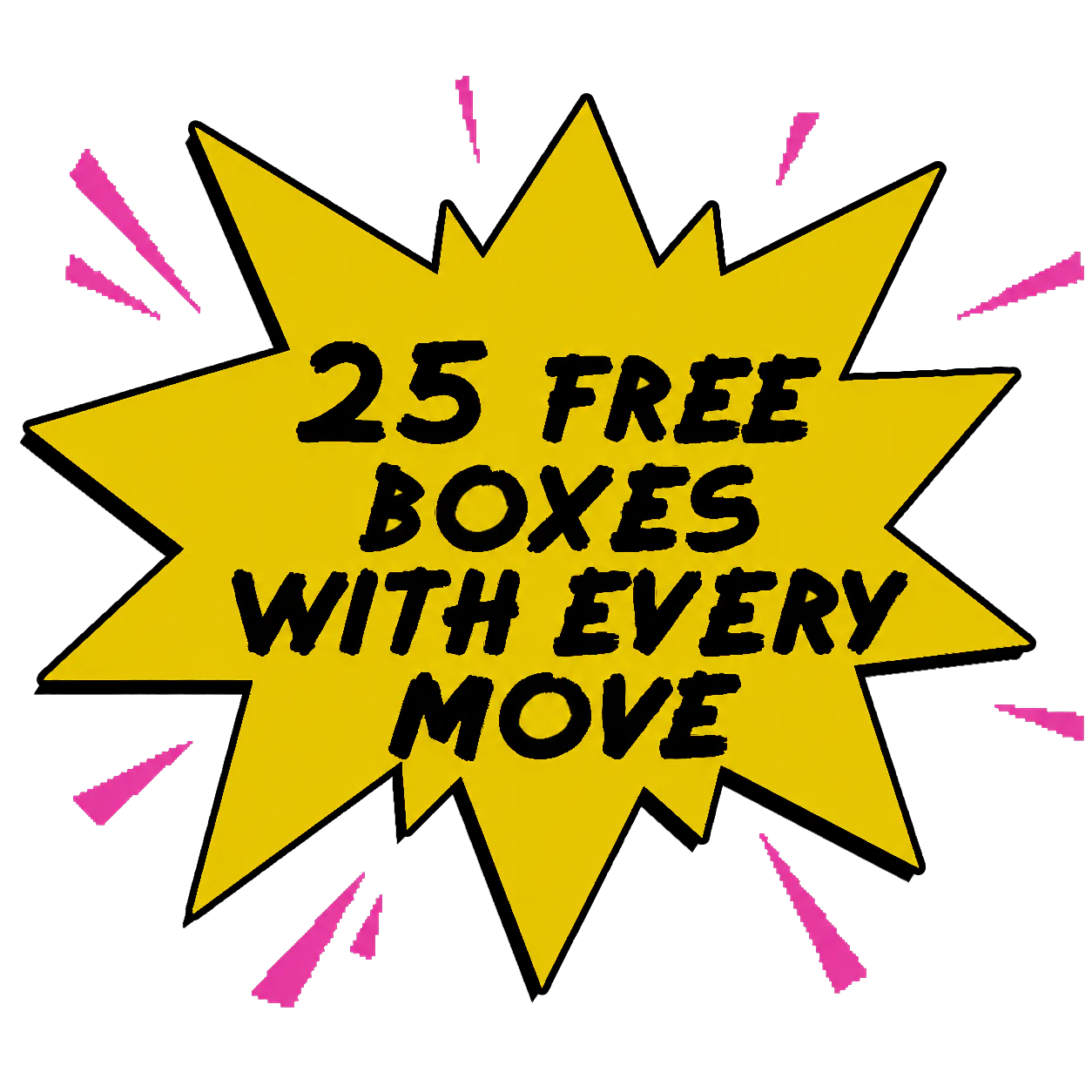 25 Free Boxes With Every Move